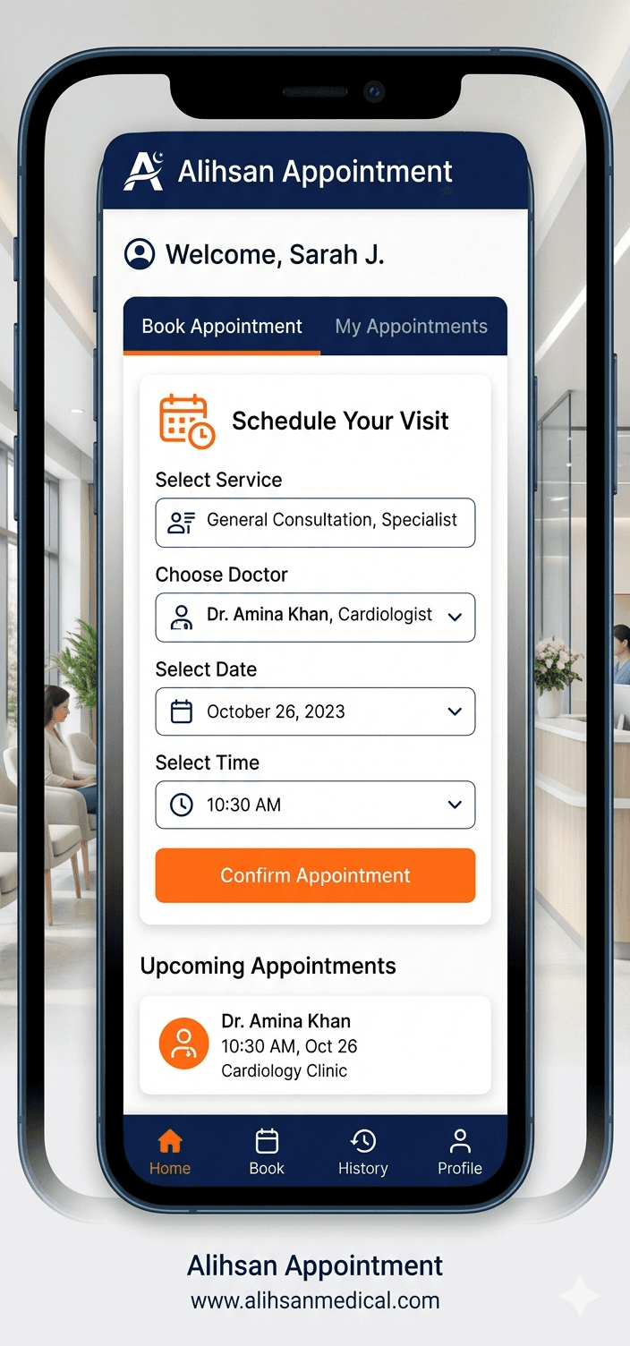 Alihsan App Interface